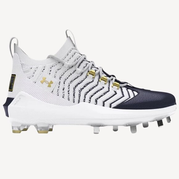 Under Armour Mens Harper 9 Pro ST Metal Baseball Cleats 3027445-103 Size 8.5 - Picture 2 of 6